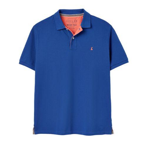 Joules Woody Polo Shirt - Surf Blue