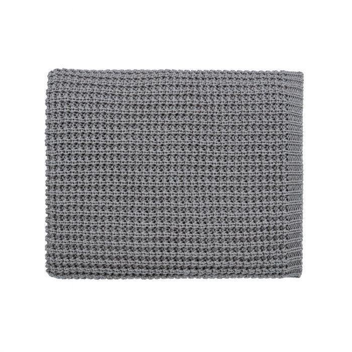 Kala Knitted Throw Graphite