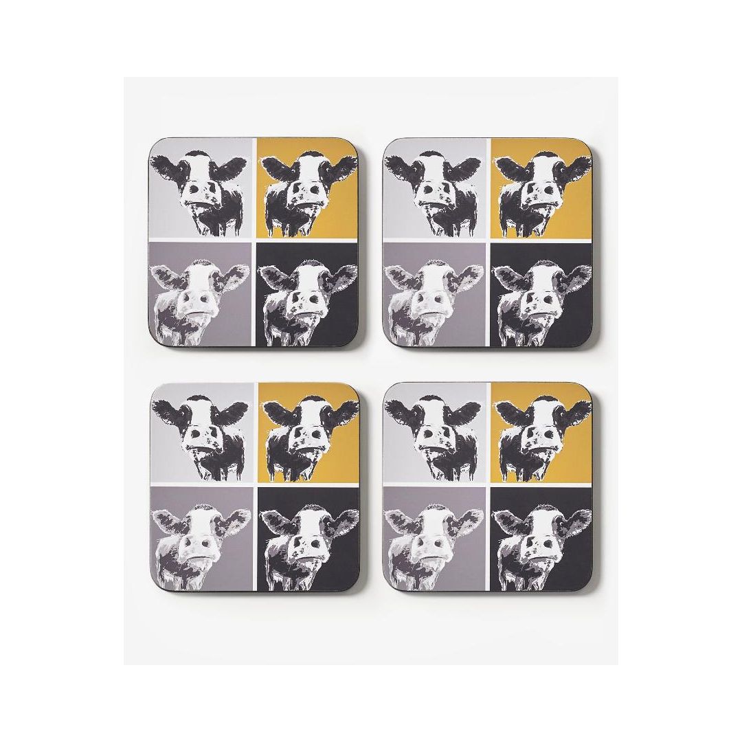 MM Sketch Moo Costers (Set of 4)