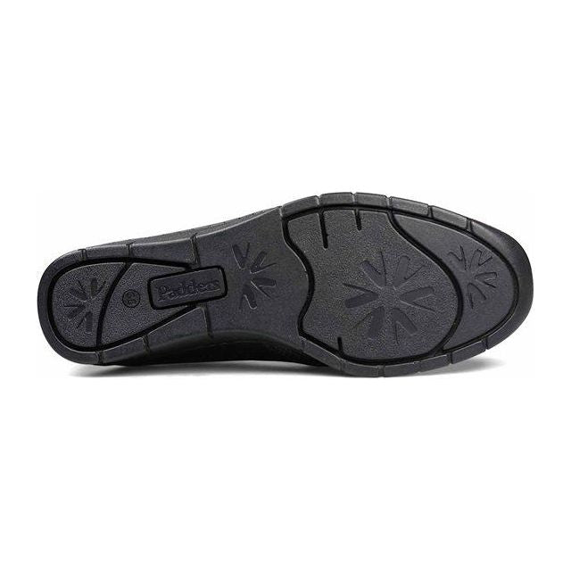 Padders 3447 Lara Slip On Shoes - Black Leather