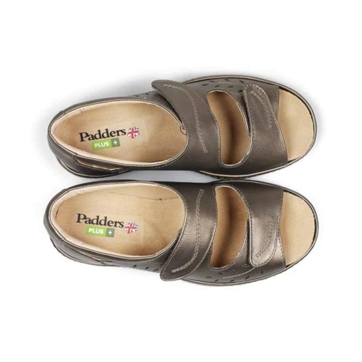 Padders Breeze Sandals - Pewter