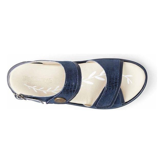 Padders Grazia Sandals - Midnight Blue Combi