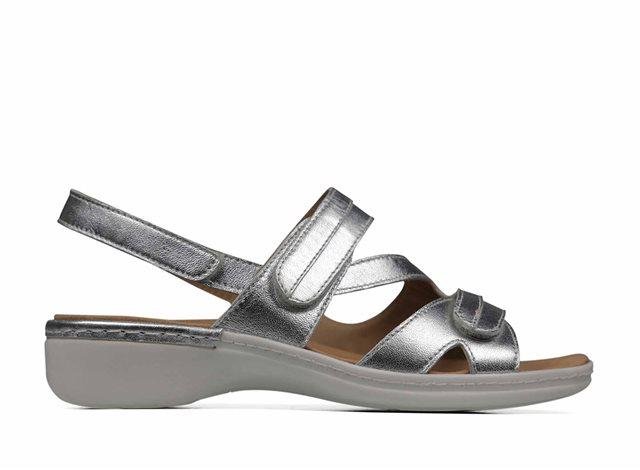 Padders Joelle Sandals - Silver Leather