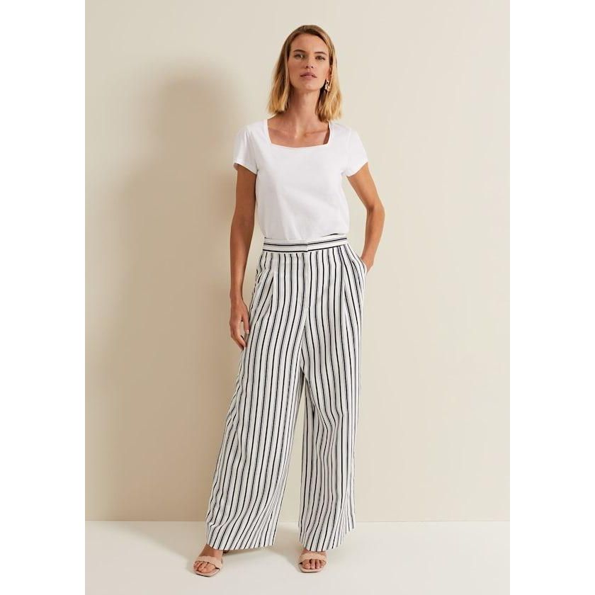 Phase Eight Bella Square Neck Top - White