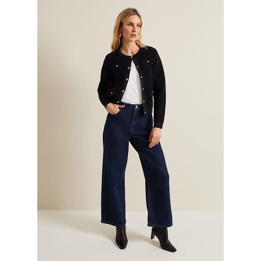 Phase Eight Bella Square Neck Top - White