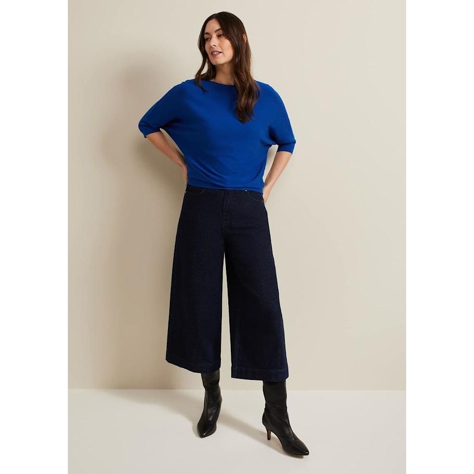 Phase Eight Cristine Knit Jumper - Cobalt