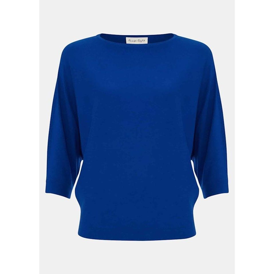 Phase Eight Cristine Knit Jumper - Cobalt