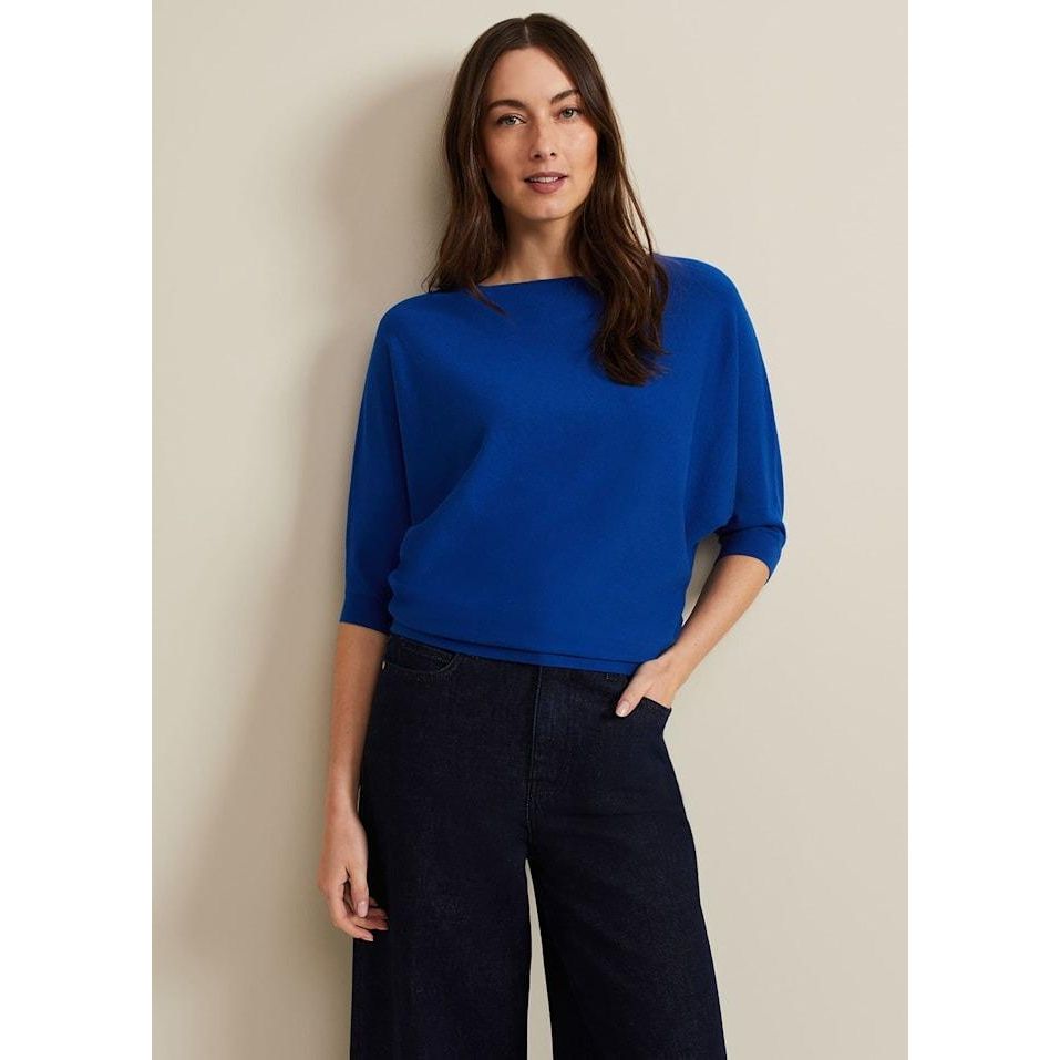 Phase Eight Cristine Knit Jumper - Cobalt
