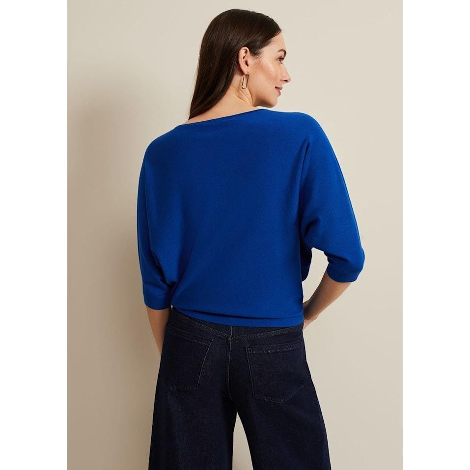 Phase Eight Cristine Knit Jumper - Cobalt