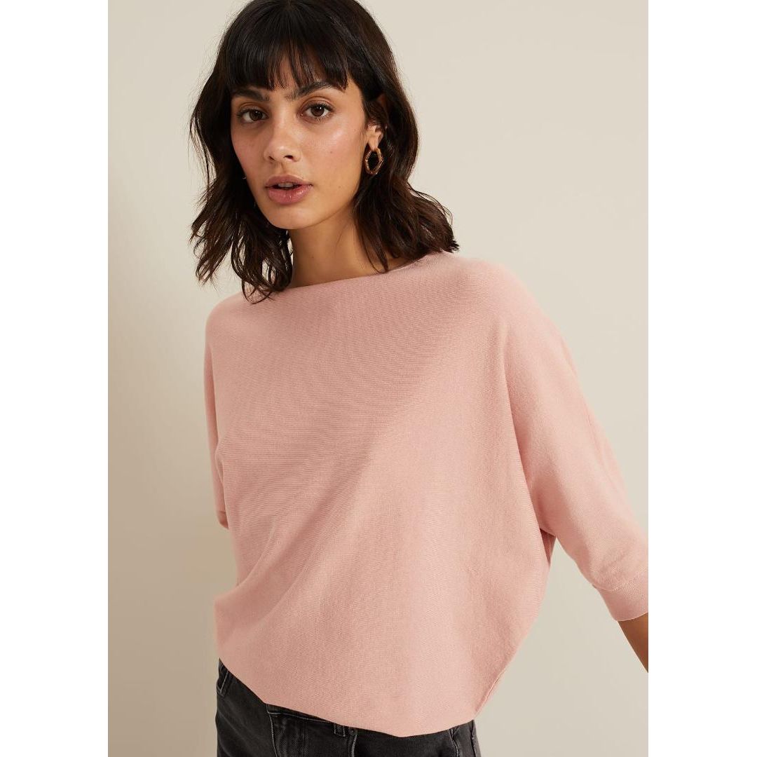Phase Eight Cristine Knit Jumper - Pink