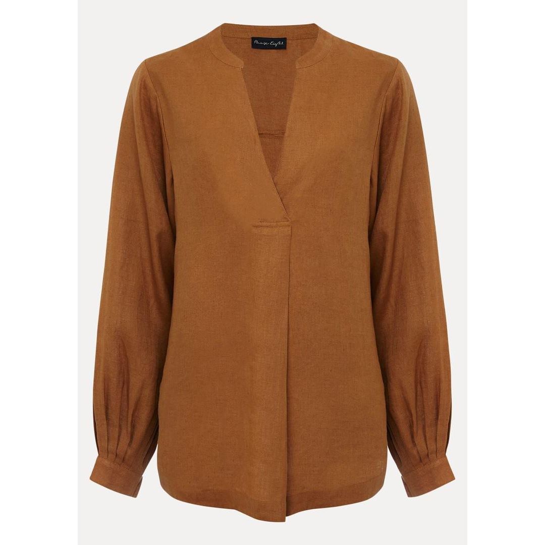 Phase Eight Emma Blouse - Ginger