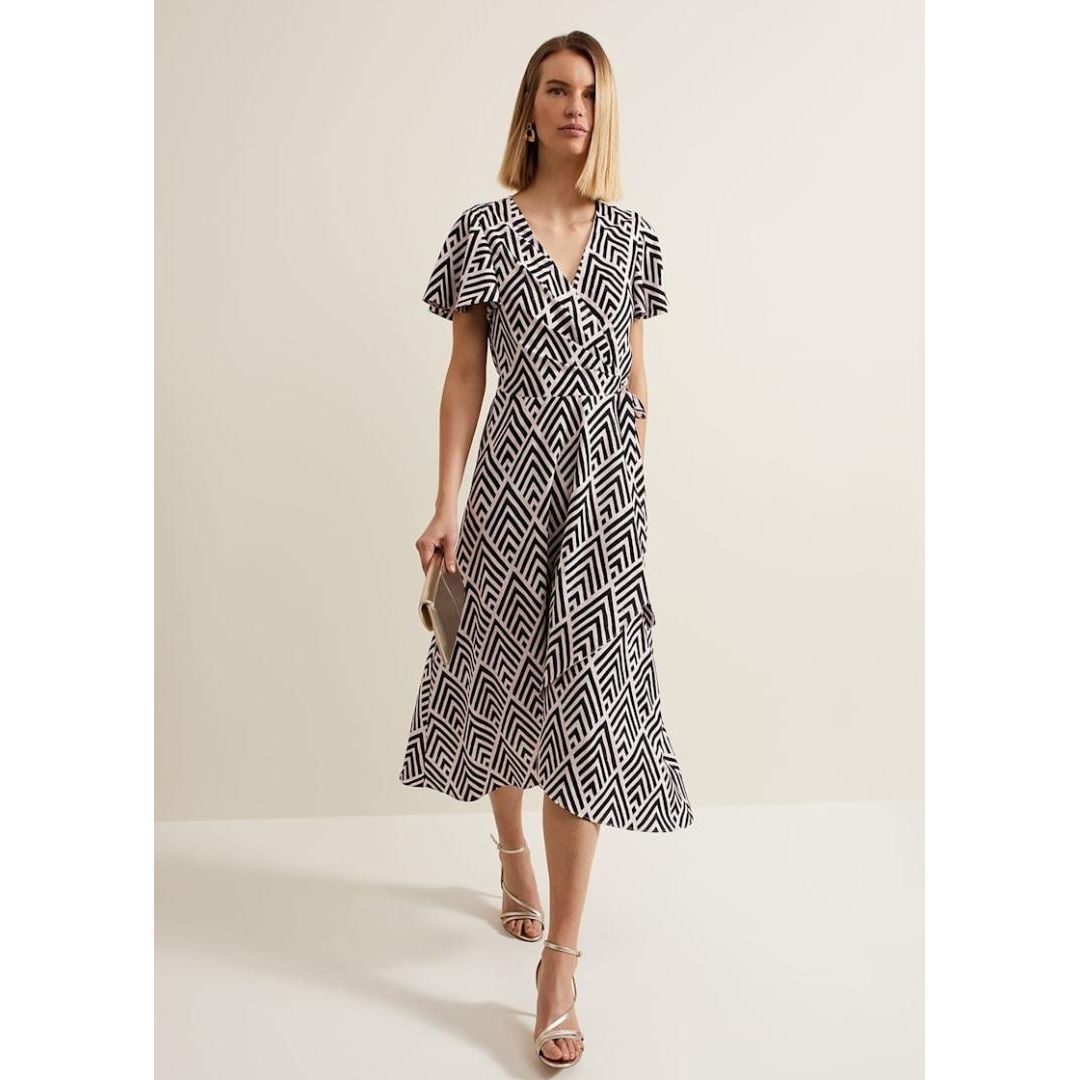 Phase Eight Julissa Print Dress - Multi
