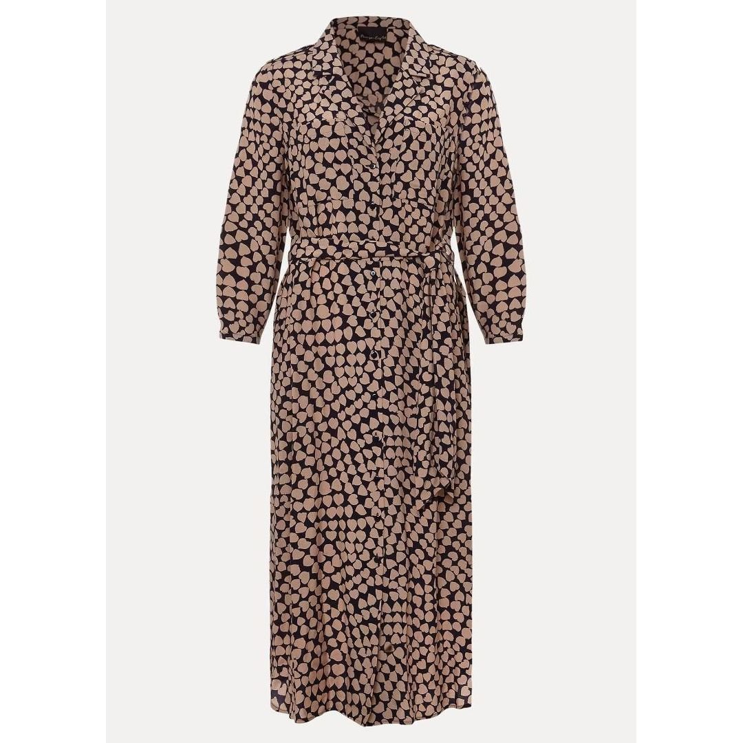 Phase Eight Kesia Utility Dress - Navy/Stone