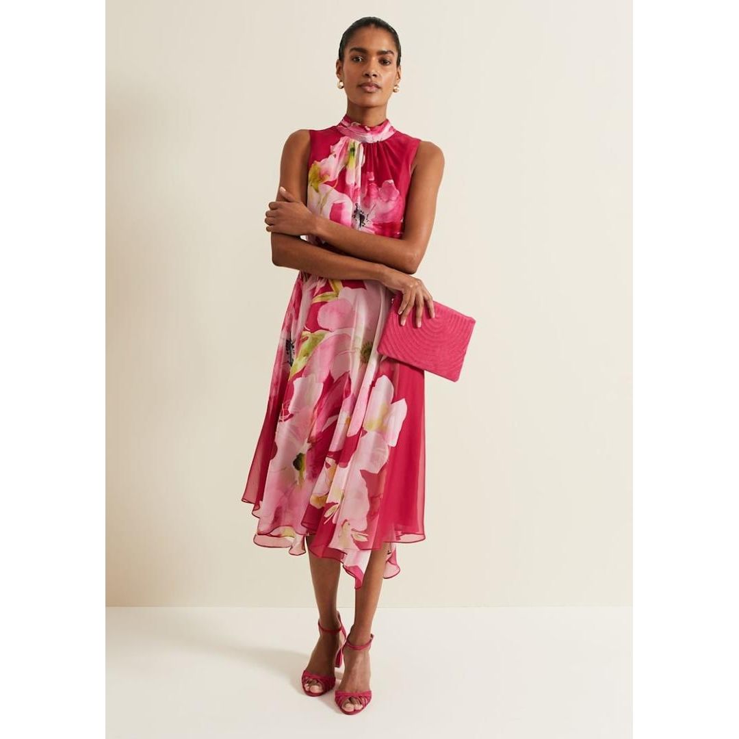 Phase Eight Lucinda Floral Dress - Multi-Coloured