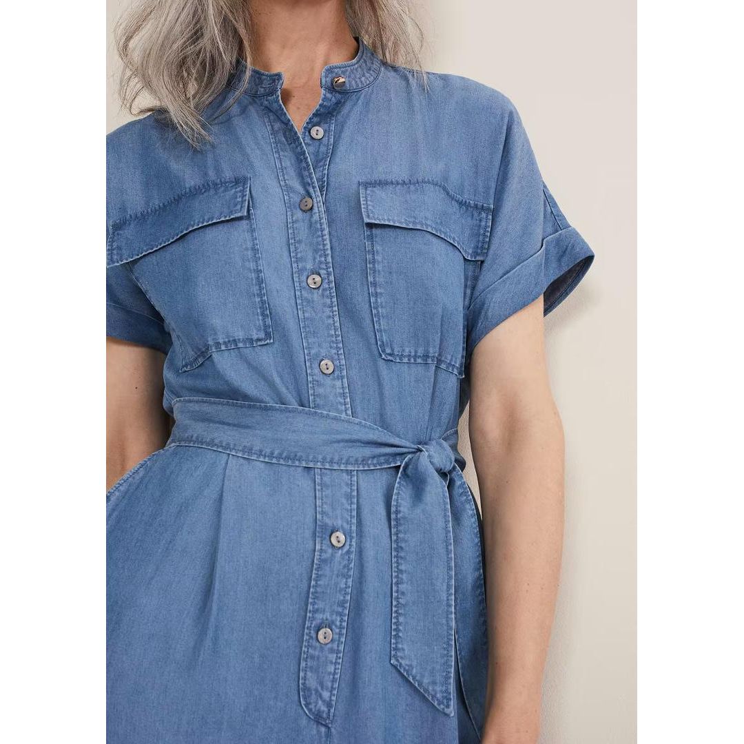 Phase Eight Lyla Jumpsuit - Chambray