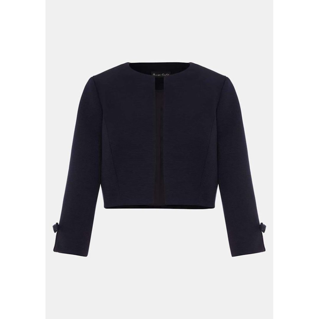 Phase Eight Zoelle Bow Jacket - Navy