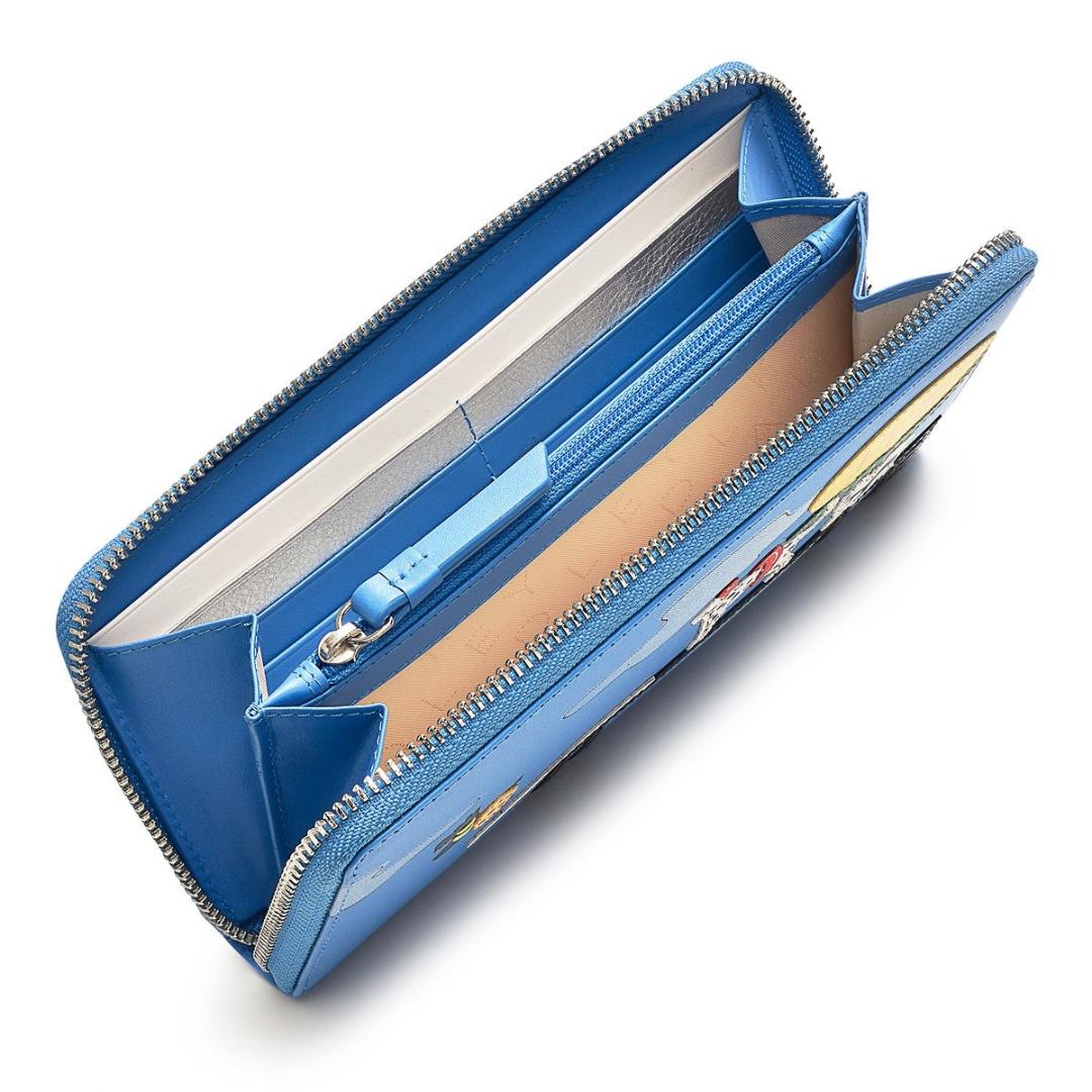 Radley Diving Board Large Zip Around Matinee Purse - Tranquil Blue