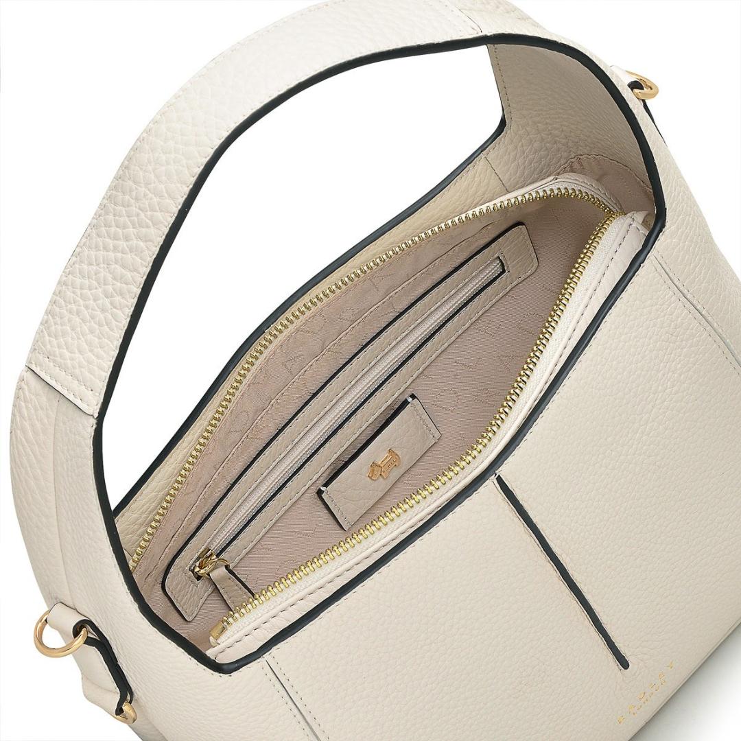 Radley Hillgate Place Medium Ziptop Grab Bag - Chalk