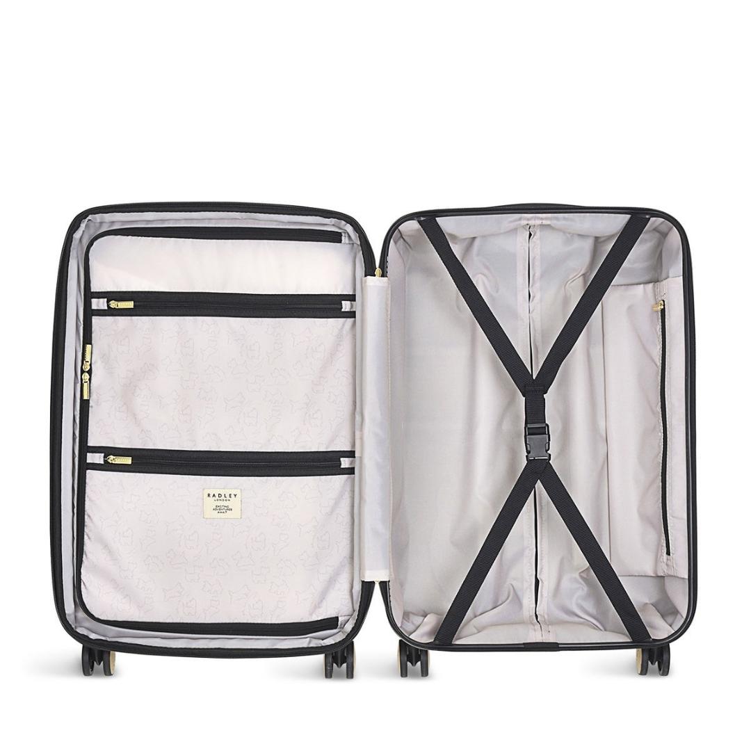 Radley Lexington 4 Wheel Medium Suitcase - Black
