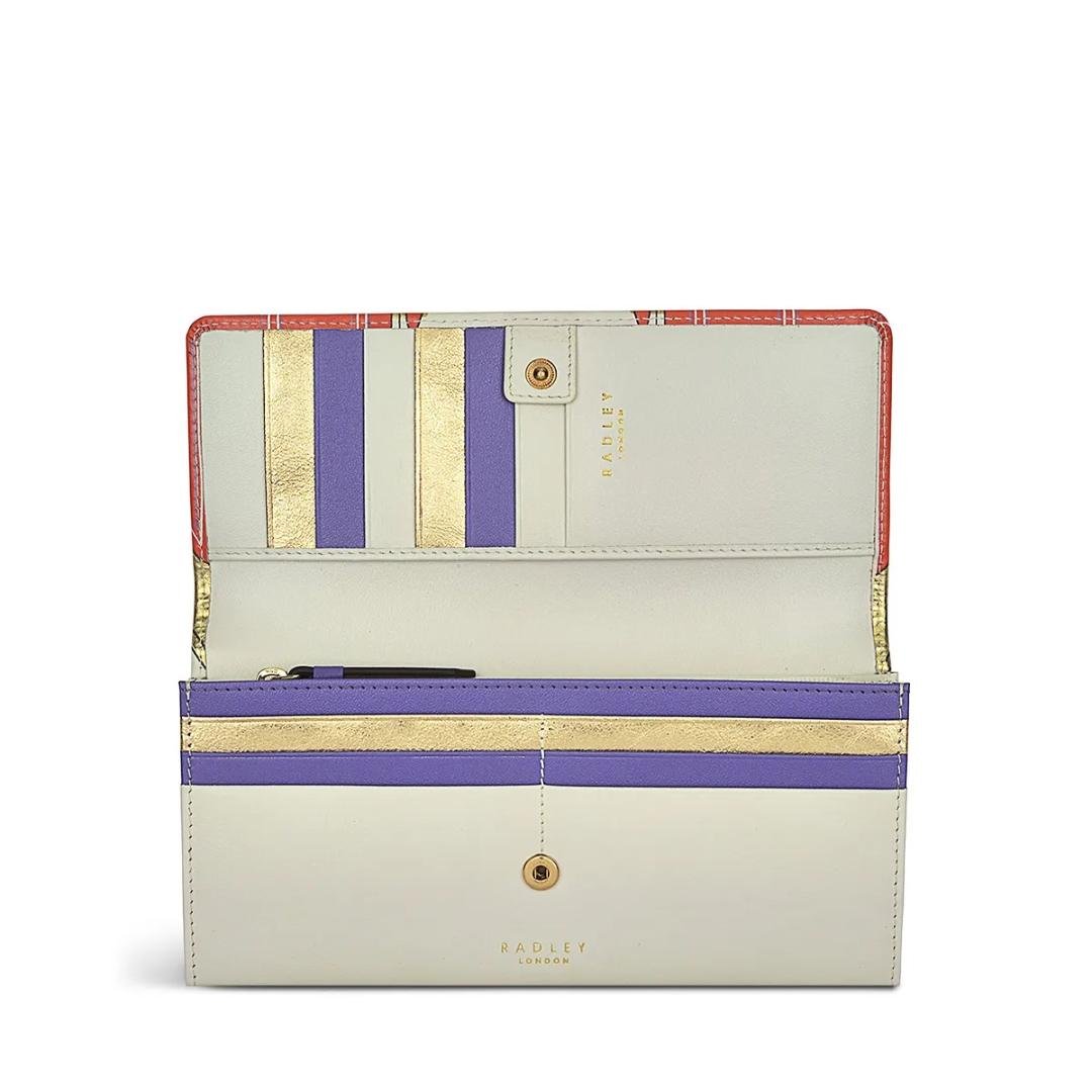 Radley Party Pals Large Flapover Matinee Picture Purse - Chalk