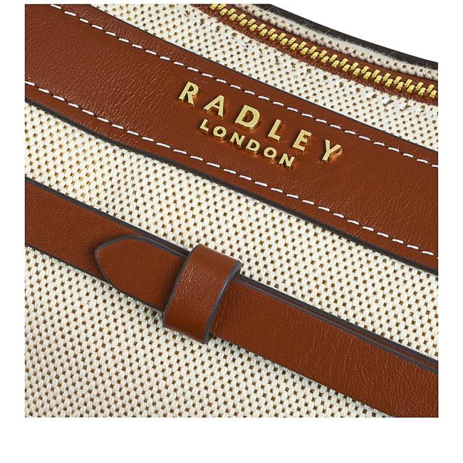 Radley Peregrine Road Canvas Medium Ziptop Crossbody Bag - Brown