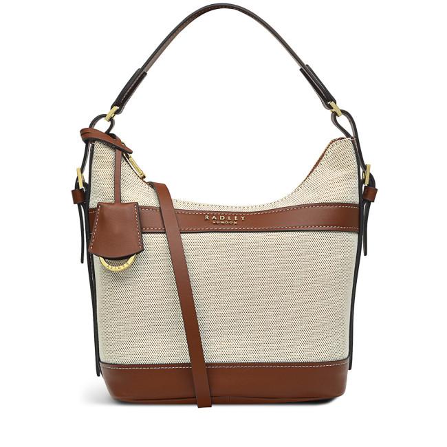 Radley Peregrine Road Canvas Medium Ziptop Crossbody Bag - Brown