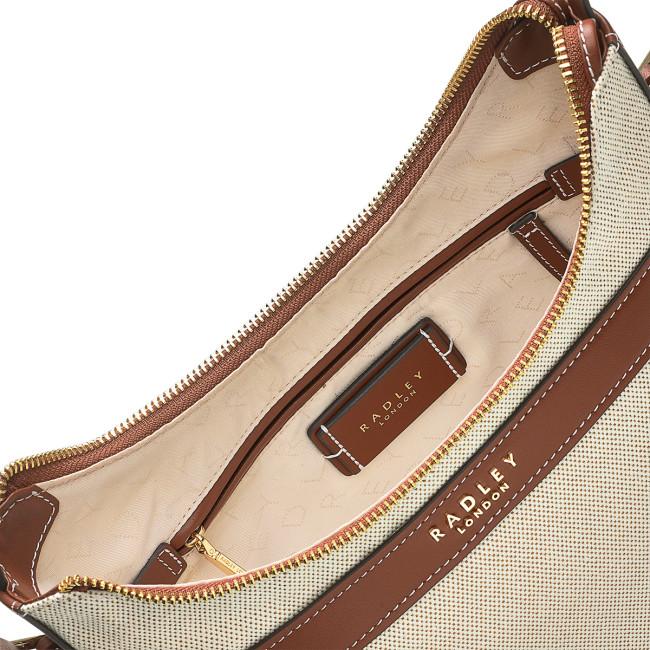 Radley Peregrine Road Canvas Medium Ziptop Crossbody Bag - Brown