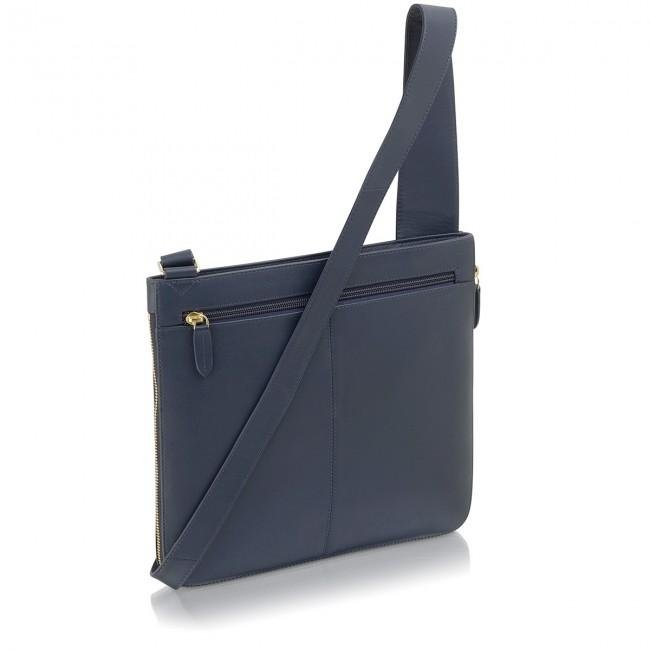Radley Pockets Large Zip Around Crossbody Bag - Midnight Blue