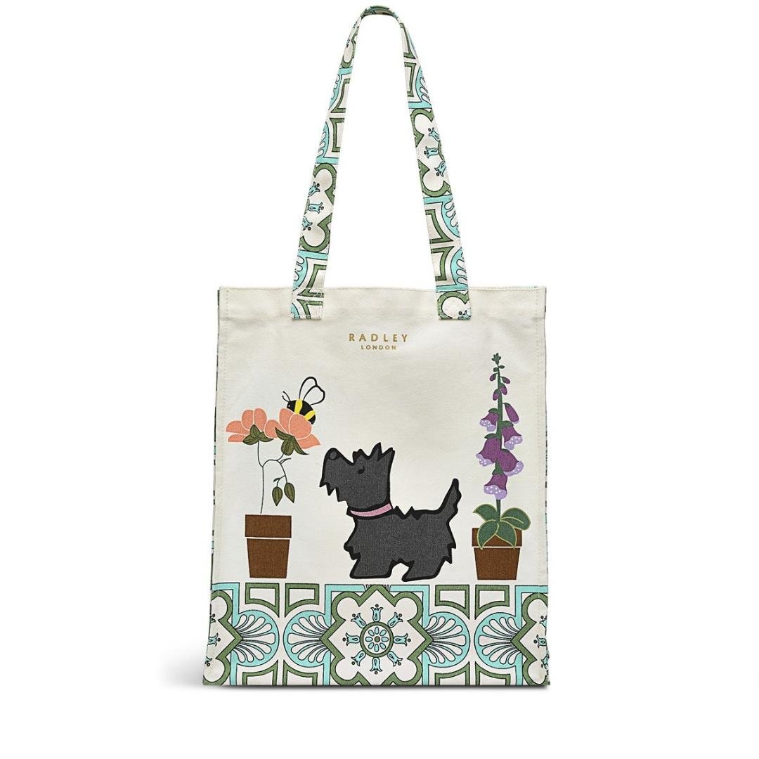 Radley RHS Medium Open Top Tote Bag - Natural