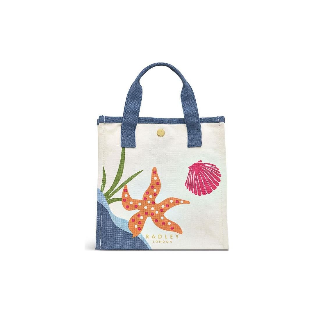 Radley Seas The Day Small Open Top Grab Bag - Natural