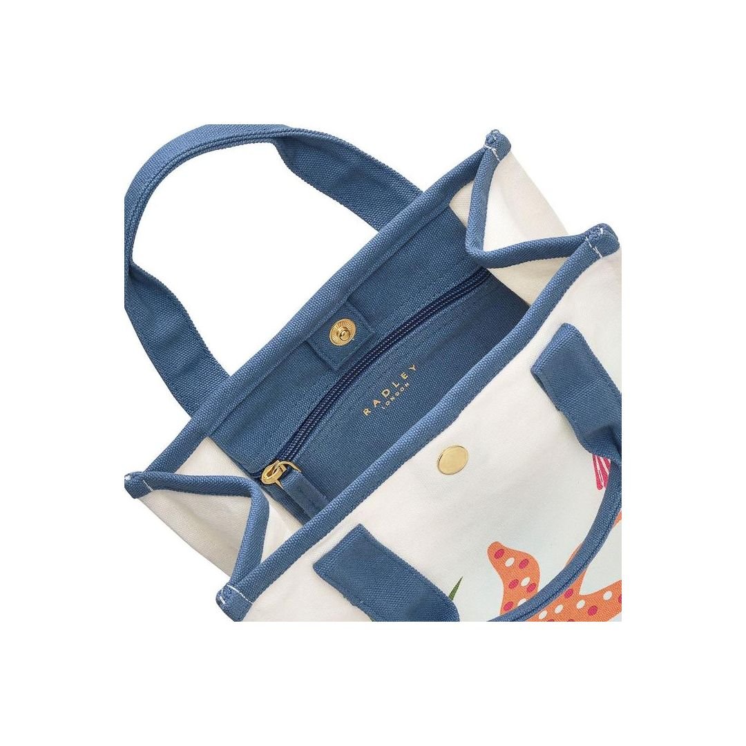 Radley Seas The Day Small Open Top Grab Bag - Natural