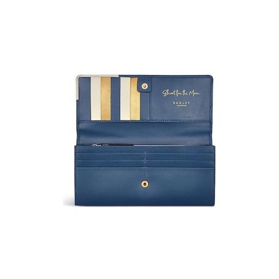 Radley Shoot For The Moon Large Flapover Matinee Purse - Deepsea