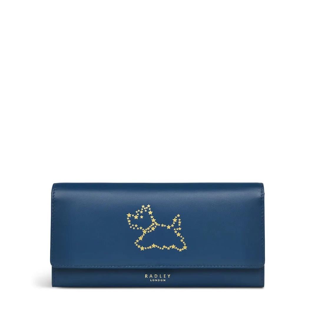 Radley Stardust Large Flapover Matinee Purse - Deepsea
