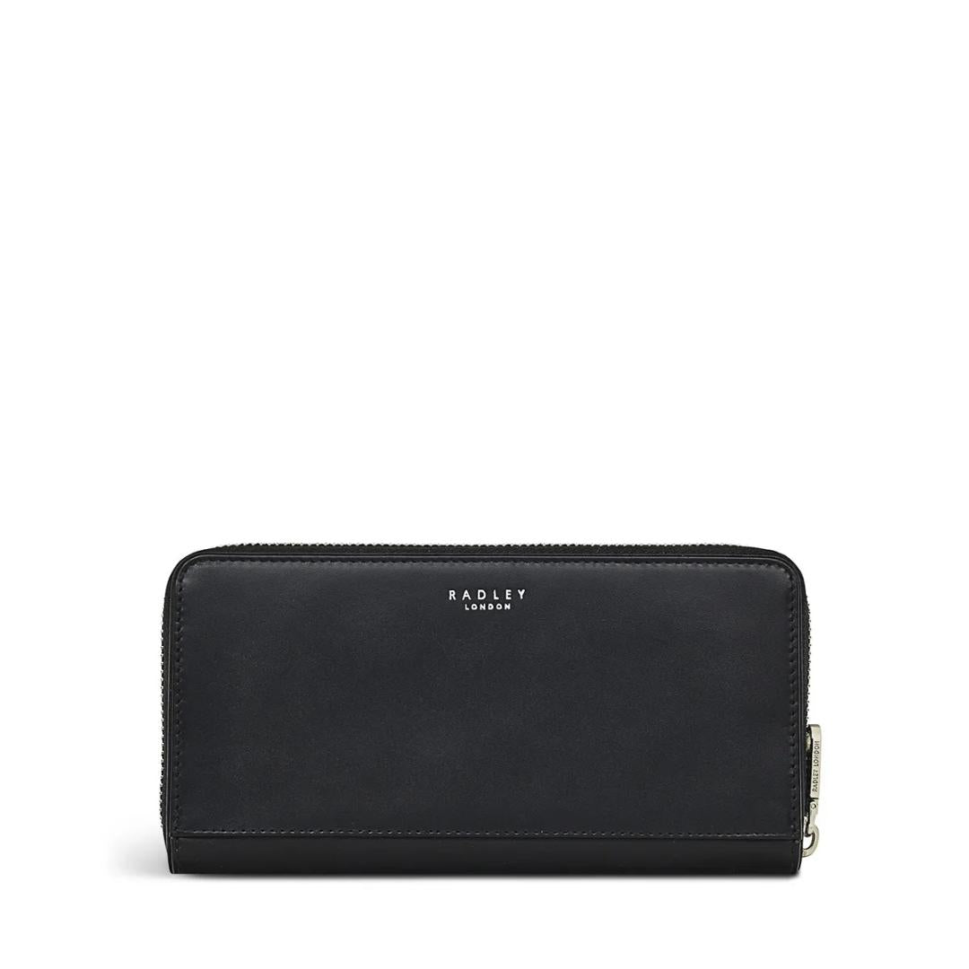 Radley To The Moon And Back Again Large Zip Around Matinee Purse - Black