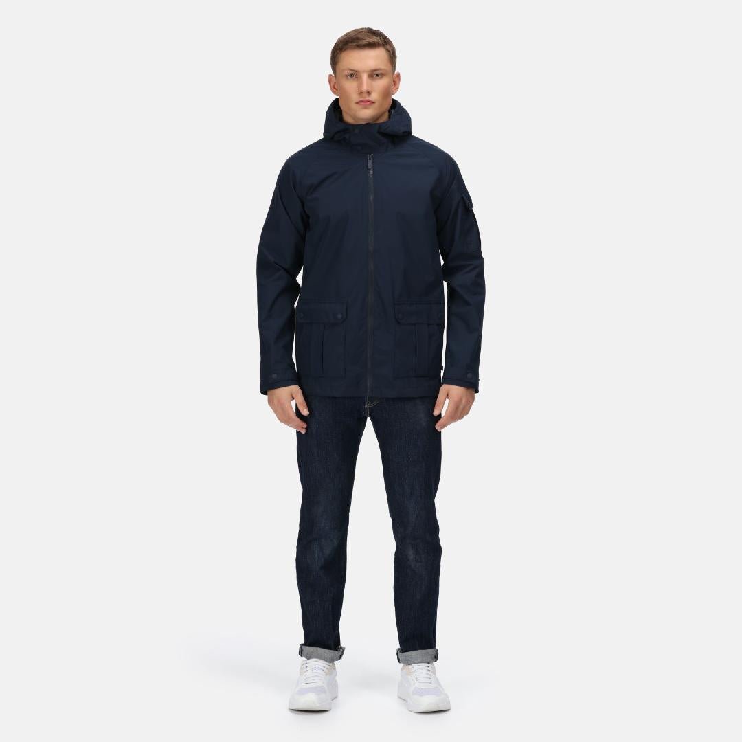Regatta Men's Bergen Waterproof Jacket Navy
