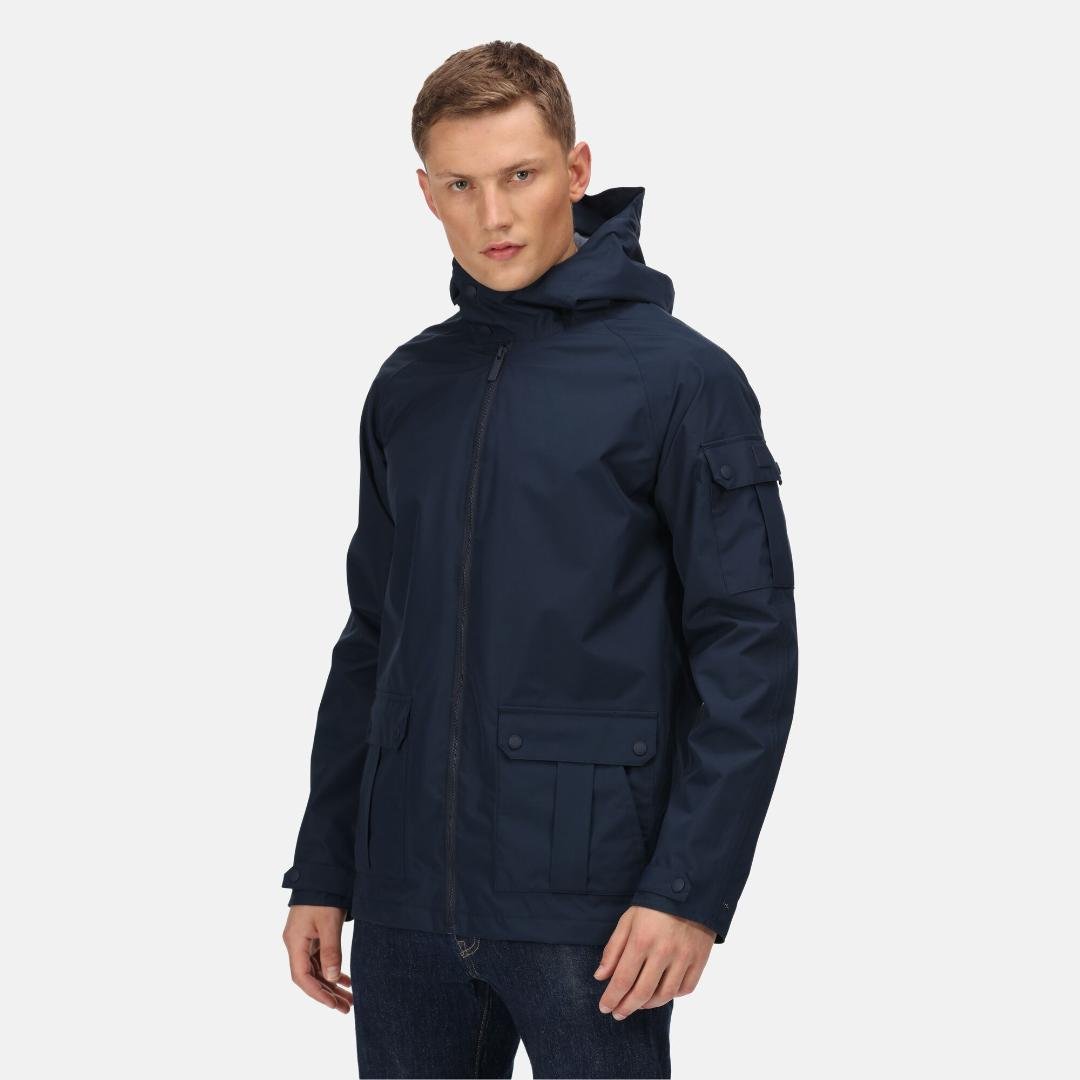 Regatta Men's Bergen Waterproof Jacket Navy