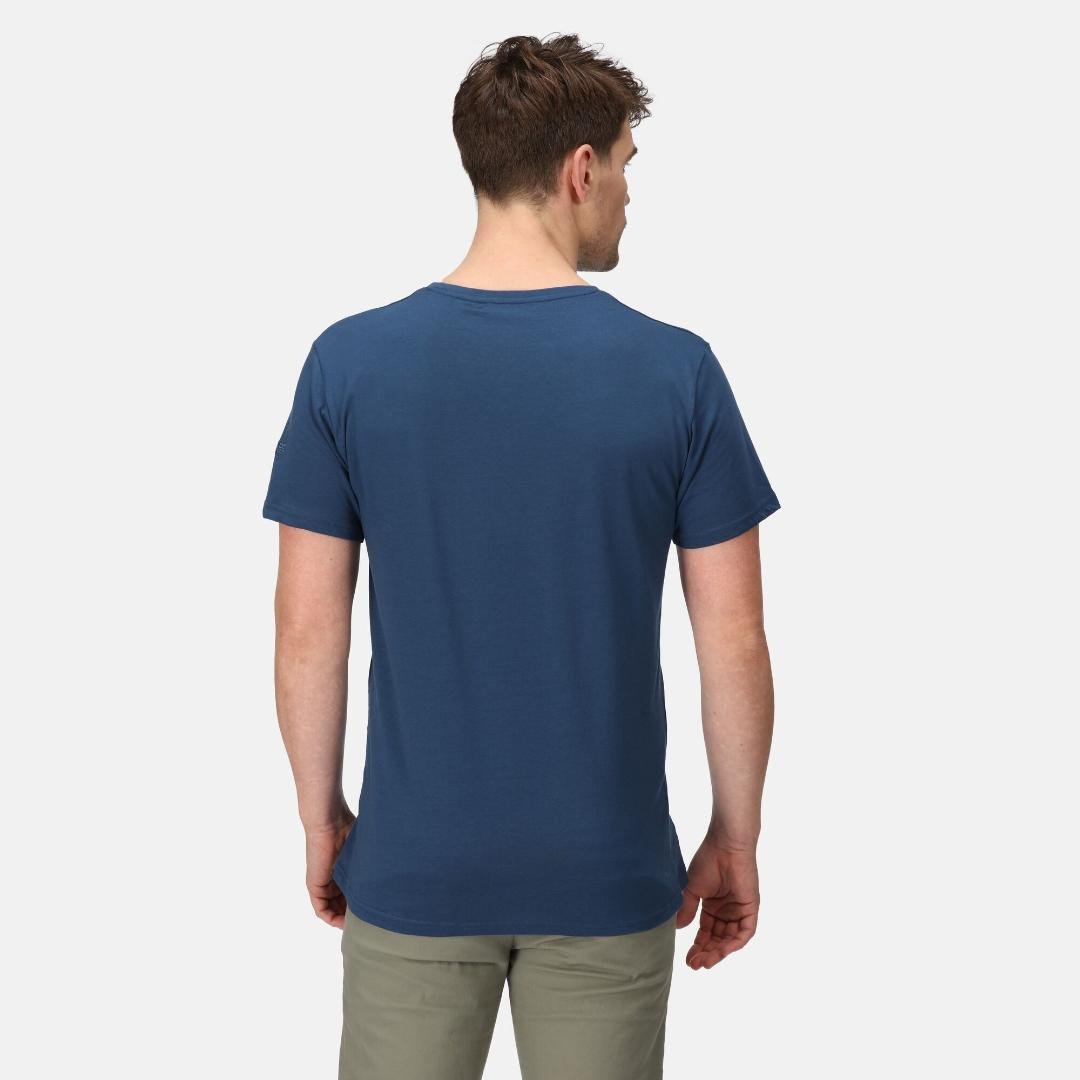 Regatta Men's Cline VII Graphic T-Shirt - Dark Denim