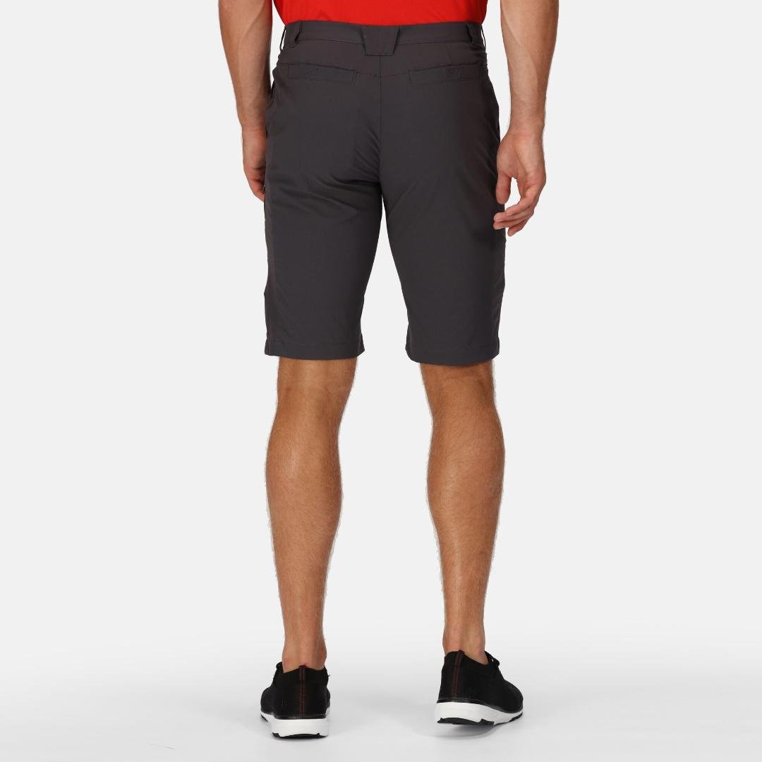 Regatta Men's Highton Long Walking Shorts - Seal Grey