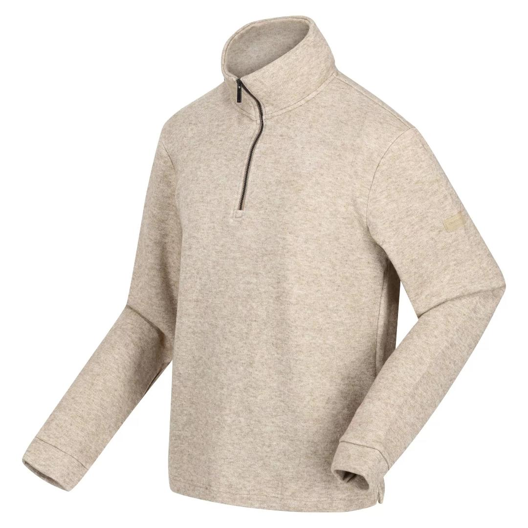 Regatta Men's Lanchester Quarter Zip Fleece - Gold Sand Marl