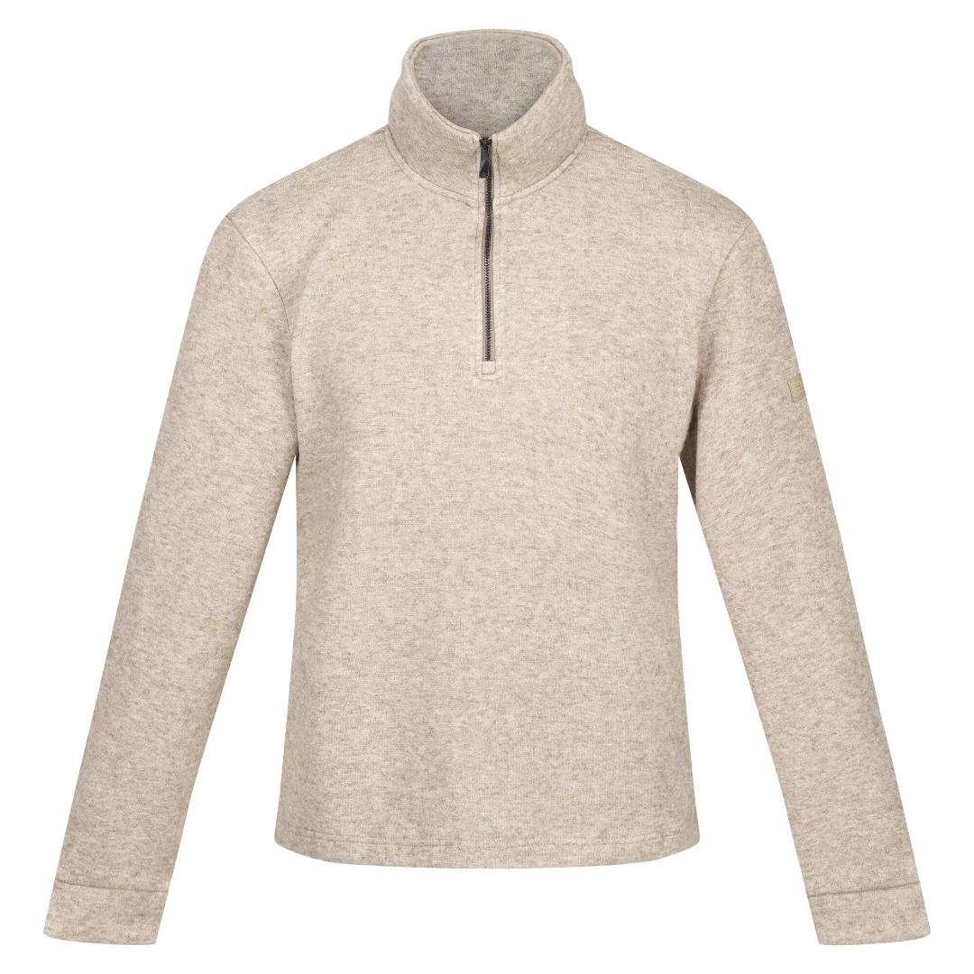 Regatta Men's Lanchester Quarter Zip Fleece - Gold Sand Marl