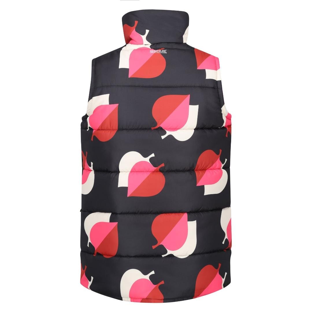 Regatta Orla Kiely Printed Bodywarmer - Shadow Elm Pink