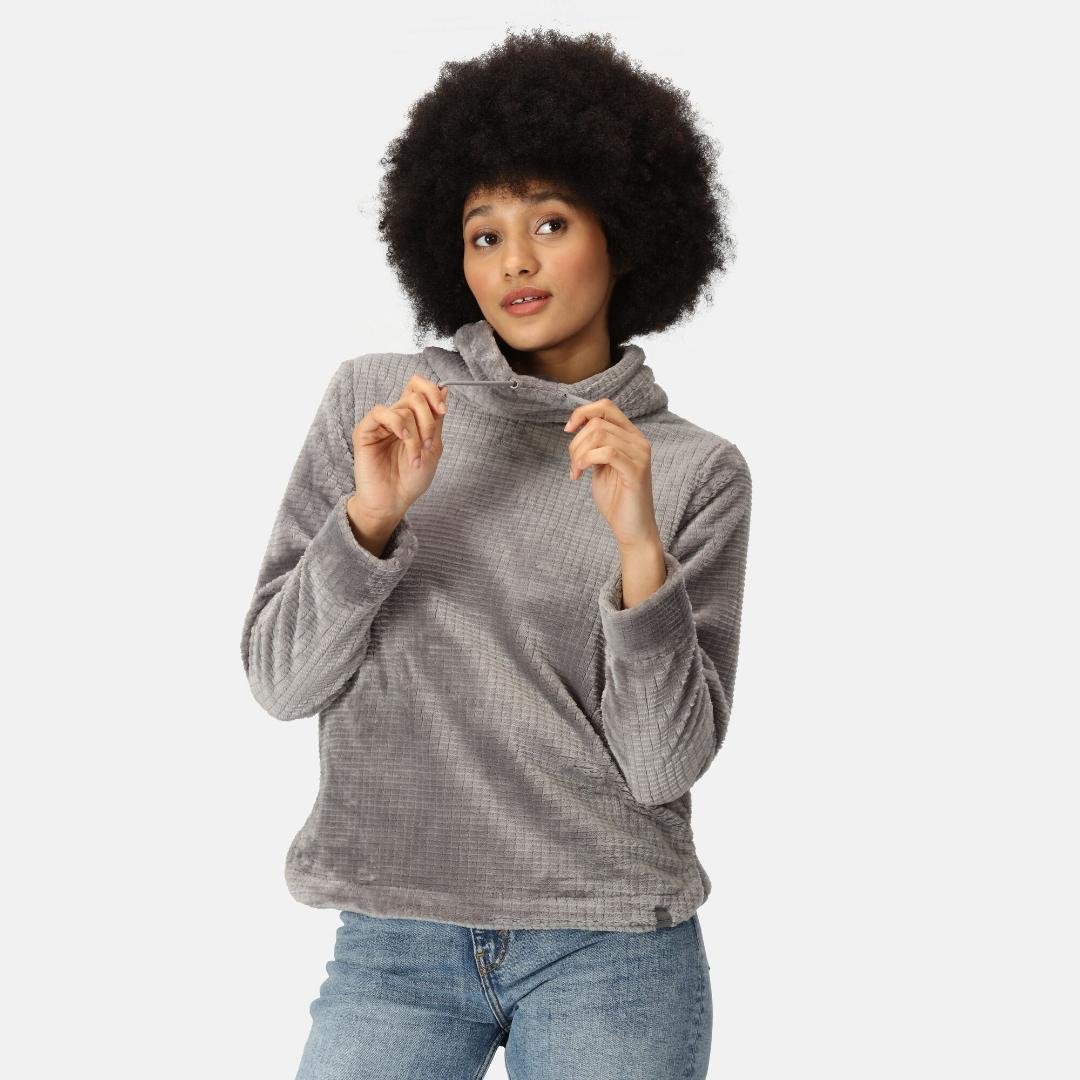 Regatta Women's Bardou Fluffy Jumper - Storm Grey