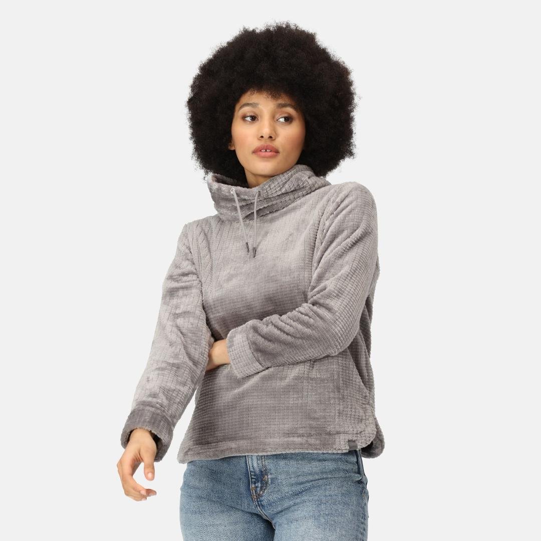 Regatta Women's Bardou Fluffy Jumper - Storm Grey
