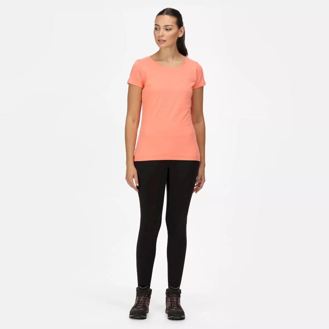 Regatta Women's Carlie Coolweave T-Shirt - Fusion Coral