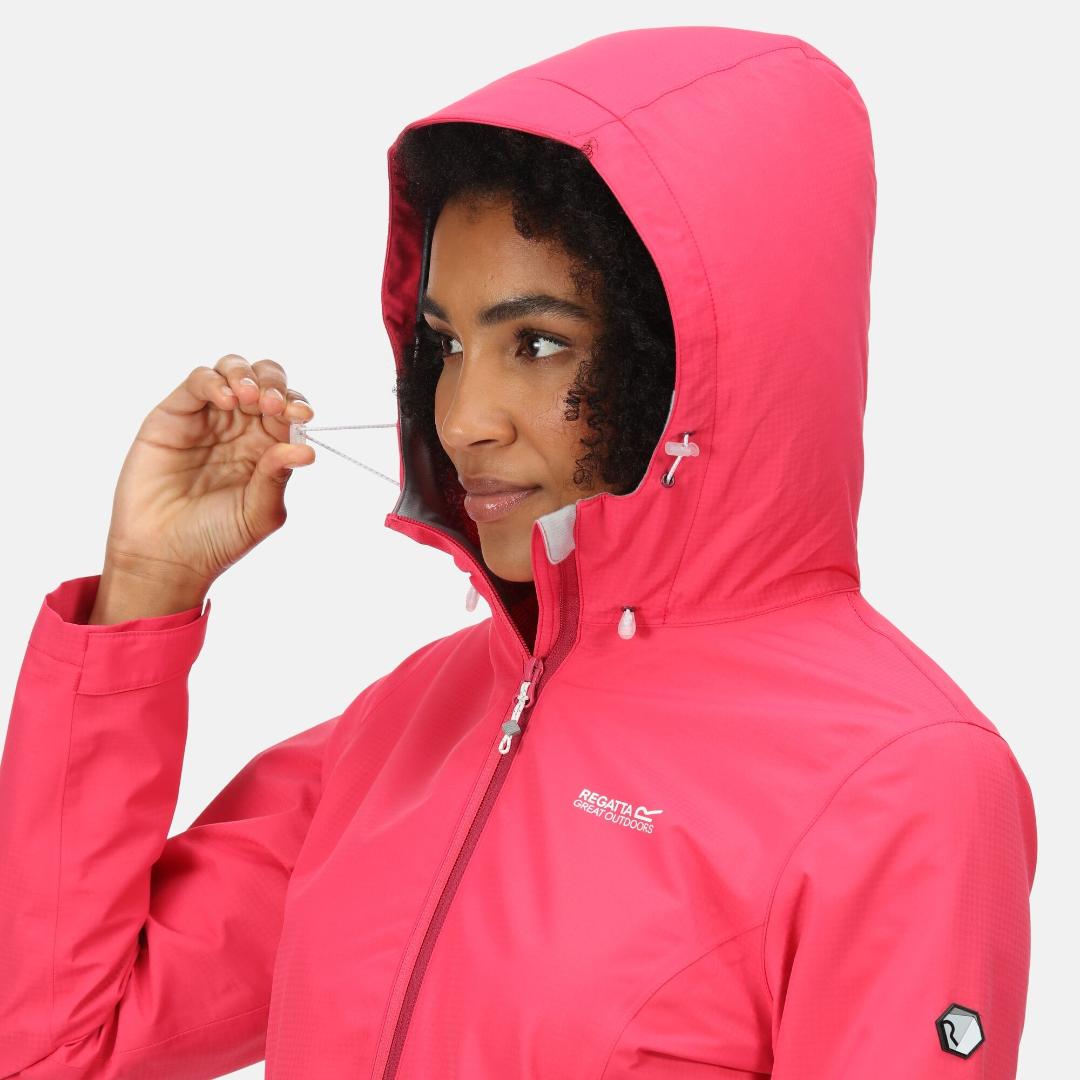 Regatta Women's Hamara III Waterproof Jacket - Rethink Pink