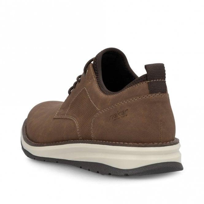 Rieker 14702 Men's Lace-Up Shoes - Brown