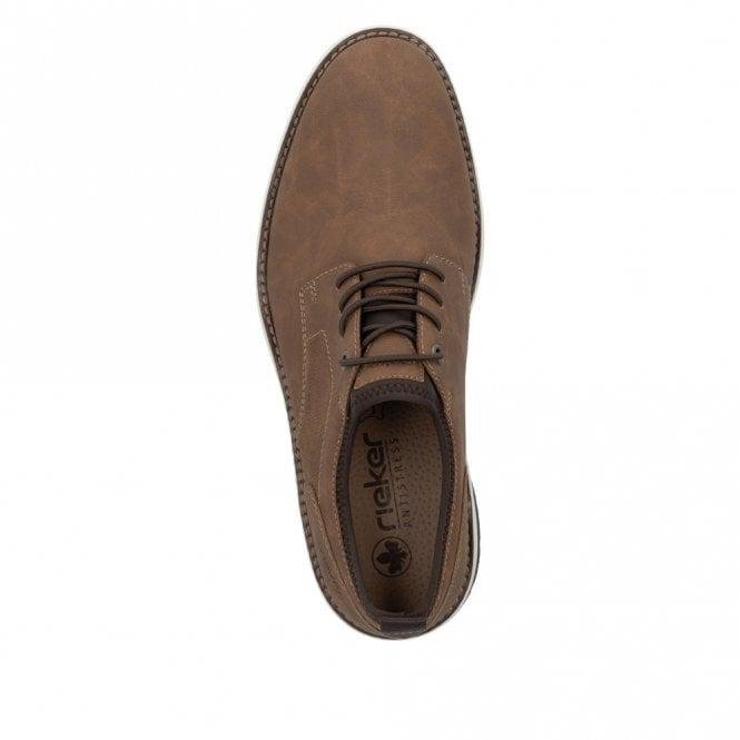 Rieker 14702 Men's Lace-Up Shoes - Brown
