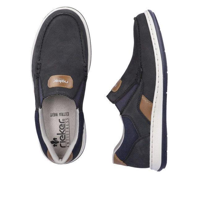 Rieker 17368-14 Randall Mens Shoes - Navy