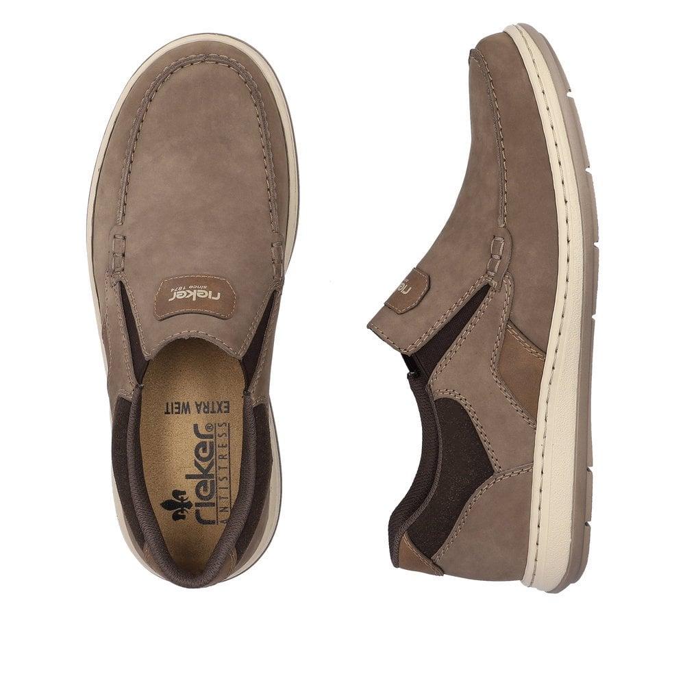 Rieker 17368-25 Randall Mens Shoes - Brown