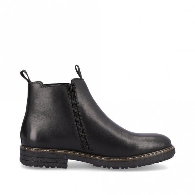 Rieker 33180 Men Boots - Black